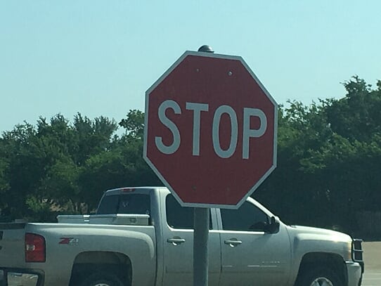 Stop Sign in Orlando, FL